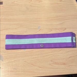 lululemon athletica Purple and Mint Hairband